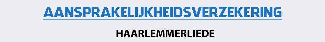 aansprakelijkheidsverzekering-haarlemmerliede